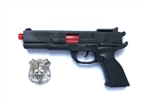 OBL757536 - 实色火石枪配警徽