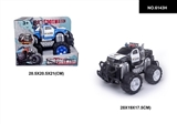 OBL758707 - 惯性皮卡越野警车1:16