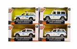OBL759047 - 1:32 version four Russian police car alloy models