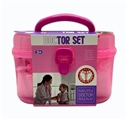 OBL759224 - Powder round square plastic box (apron hat)