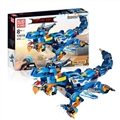 OBL759673 - 功夫王国-龙队-雷电战龙（蓝龙）410PCS