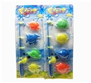 OBL760277 - 1 bottle with magnetic fishing rod 4 fish