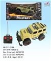 OBL760305 - 1.12切诺基越野车，军绿，沙漠（不包电）