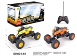 OBL761637 - Beach motorcycle bigfoot cross lights remote control car
