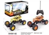 OBL761639 - Skeleton bigfoot cross lights remote control car