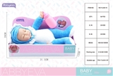 OBL761691 - Cotton sleeping baby 33.5 CM