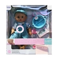 OBL761695 - 30.5 CM lining plastic head blow bottle live eye doll
