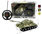 OBL762681 - 四通遥控坦克带方向盘(不包电）
