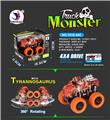 OBL763046 - Tyrannosaurus rex four drive high speed vehicle