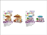 OBL764263 - Painted flower shop