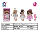 OBL764562 - 10 inch sophia enamel hands and feet (3 kinds of clothes mixed, with ic, with comb)