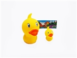 OBL764662 - 12 cm big head duck with 6 cm big duck