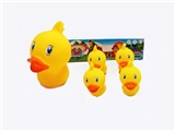 OBL764663 - 12 cm big head with 4 6 cm big head duck duck