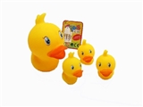 OBL764669 - 12 cm big head with 3 6 cm big head duck duck