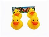OBL764677 - Four only 7 cm flat nose duck