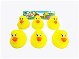 OBL764692 - 9 cm dragon boat duck 6 pack