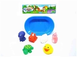OBL764713 - Six animals only assembly the tub