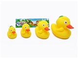 OBL764750 - Medium pointed mouth duck only 4 (11 cm / 9 cm / 7 cm / 6 cm)