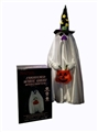 OBL765287 - Electric pumpkin and candy bag decoration