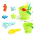 OBL765716 - Soft plastic flower POTS beach barrels of 7 times