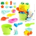 OBL765722 - Soft plastic flower POTS beach barrels covered 18 times
