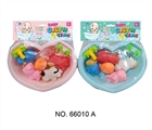 OBL766016 - Peach heart baby bath tub
