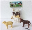 OBL766906 - 3只3寸农场动物套装