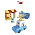 OBL767242 - Mini electric car with blocks