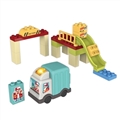 OBL767245 - A mini electric truck with blocks