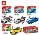 OBL767276 - 赛车系列积木8pcs