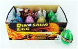 OBL767589 - 彩色裂痕膨胀恐龙孵化蛋 12PCS