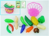 OBL767948 - 篮子+蔬菜 12PCS