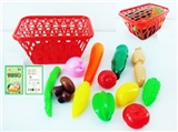OBL767951 - 篮子装水果蔬菜12PCS