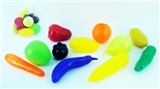 OBL767997 - Fruits and vegetables 11 PCS