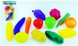 OBL768001 - Fruits and vegetables 13 PCS