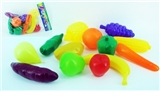 OBL768004 - Fruits and vegetables 13 PCS