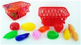 OBL768011 - Fruits and vegetables 10 PCS