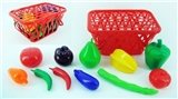 OBL768013 - Fruits and vegetables 11 PCS