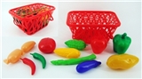 OBL768014 - Fruits and vegetables 11 PCS