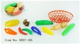 OBL768144 - Vegetable basket with 10 PCS