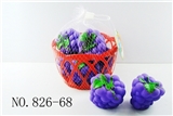 OBL768262 - Squeezing the call with fruit grape 8 basket