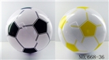OBL768269 - PVC inflatable beach football 38 cm