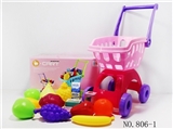OBL768294 - Shopping cart with fruit 5 small box 15 PCS