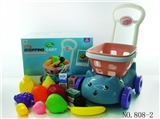 OBL768303 - Shopping cart with fruit 5 small box 15 PCS