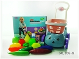 OBL768309 - Shopping cart with fruits and vegetables May 17 PCS small box