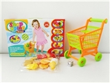 OBL768311 - Shopping cart with food