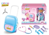 OBL768782 - 12 inch dolls IC with luggage house suit with accessories
