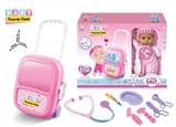 OBL768783 - 12 inch dolls IC with luggage house suit with accessories