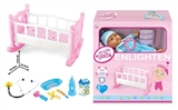 OBL768788 - 12 doll house suit bed with IC parts