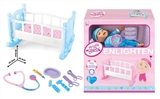 OBL768790 - 12 doll house suit bed with IC parts
